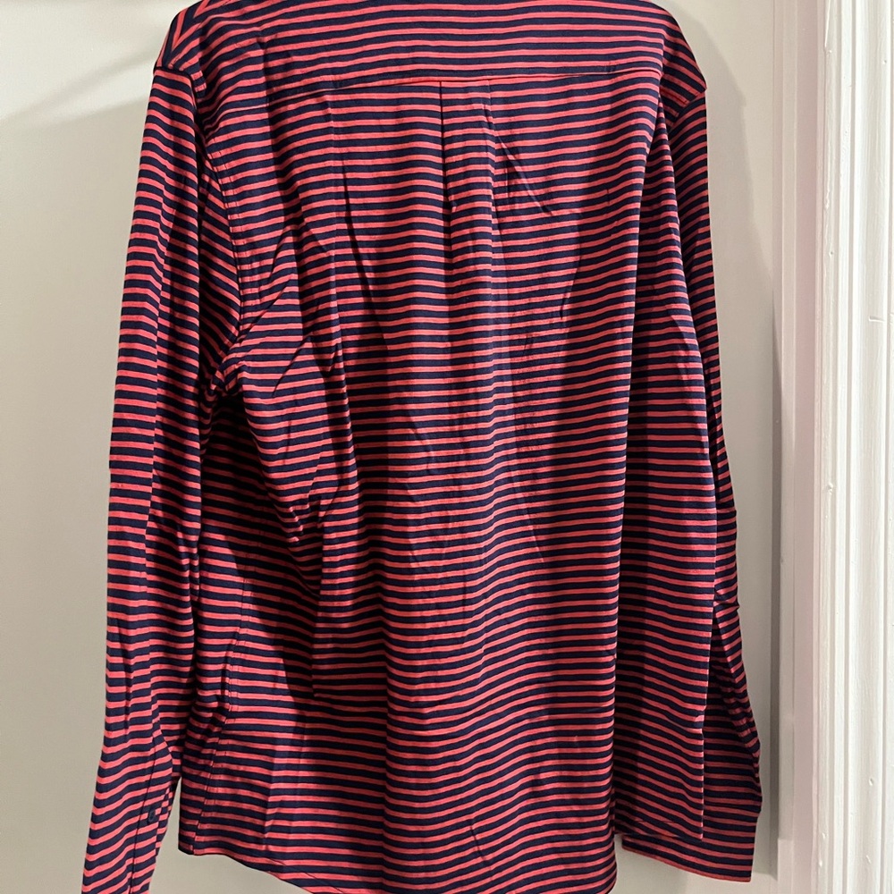 J. Crew Red and Blue Polo Shirt - Picture 2 of 3